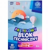 Blok kolorowy barwiony w masie  A4 170g 10 ark - zdjęcie