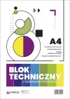 Blok techniczny kolorowy A4 - zdjęcie