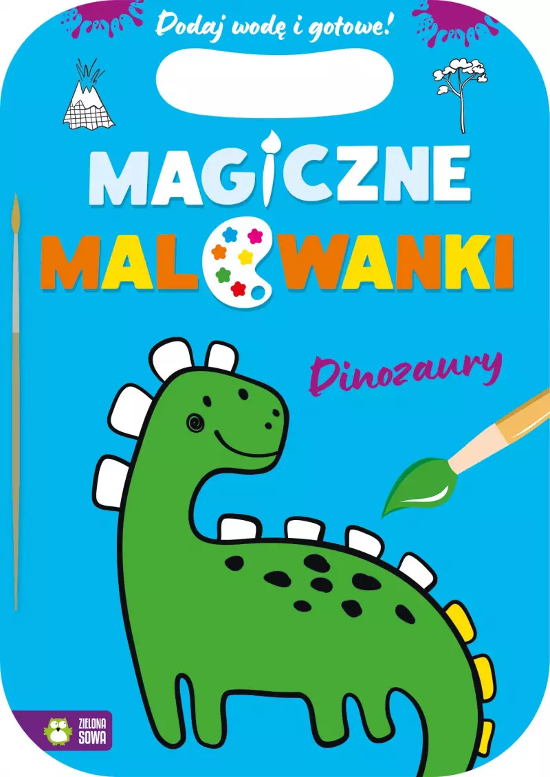 Magiczne malowanki. Dinozaury Magiczne malowanki. Dinozaury