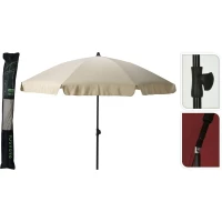 Parasol Ogrodowy 185CM Kremowy, zdjęcie 2
