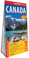 Kanada (Canada); laminowana mapa samochodowo-turystyczna 1:2 500 000, 1:5 500 000, 1:10 000 000 - zdjęcie