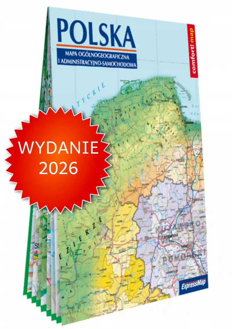 Comfort!map Polska XXL 1:1 000 000