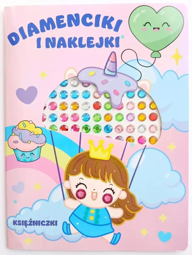 Diamenciki i naklejki. Księżniczki