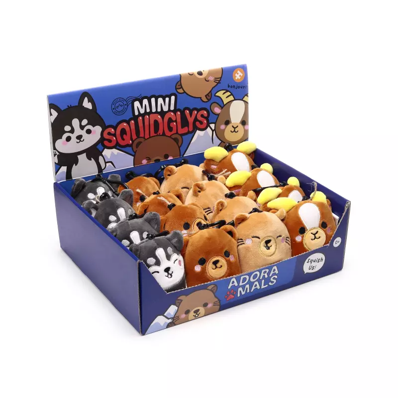 Brelok do kluczy pluszowy- Squidglys Adoramals