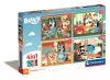 Clementoni Puzzle 4w1 Bluey 21530 - zdjęcie