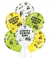 Balony Belbal 12", D11, gamer birthday PA mix, 6szt. - zdjęcie