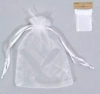 Woreczki organzowe białe 10x15cm - zdjęcie