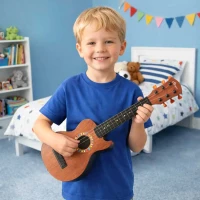 Gitara klasyczna dla dzieci drewniana 6 strun 18 cali 46,5cm, zdjęcie 13