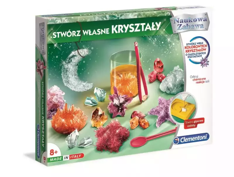 Naukowa zabawa. Stwórz własne kryształy