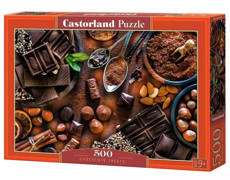 Puzzle 500 elementów. Czekolada