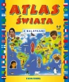 Atlas świata z nalepkami - zdjęcie