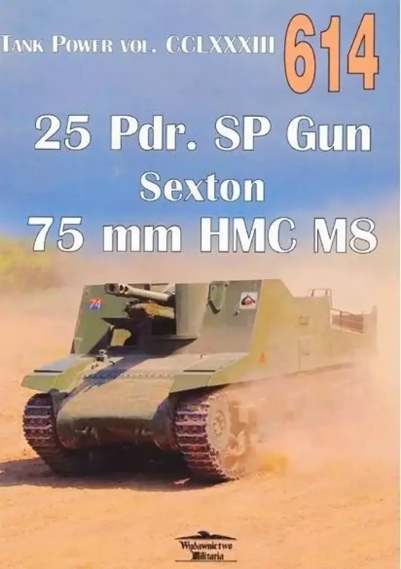 25 Pdr. SP Dun Sexton 75mm HMC M8 nr 614 25 Pdr. SP Dun Sexton 75mm HMC M8 nr 614