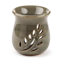 Kominek - podgrzewacz do olejków - Liściaste Ornamenty, zdjęcie 6