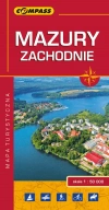 Mazury Zachodnie. Laminowana mapa turystyczna, 1:50 000 - zdjęcie