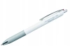 Pióro kulkowe na naboje czarny wkład 0,8mm średnica kulki wkład czarny 0,4mm Pentel (BY208-BX) - zdjęcie