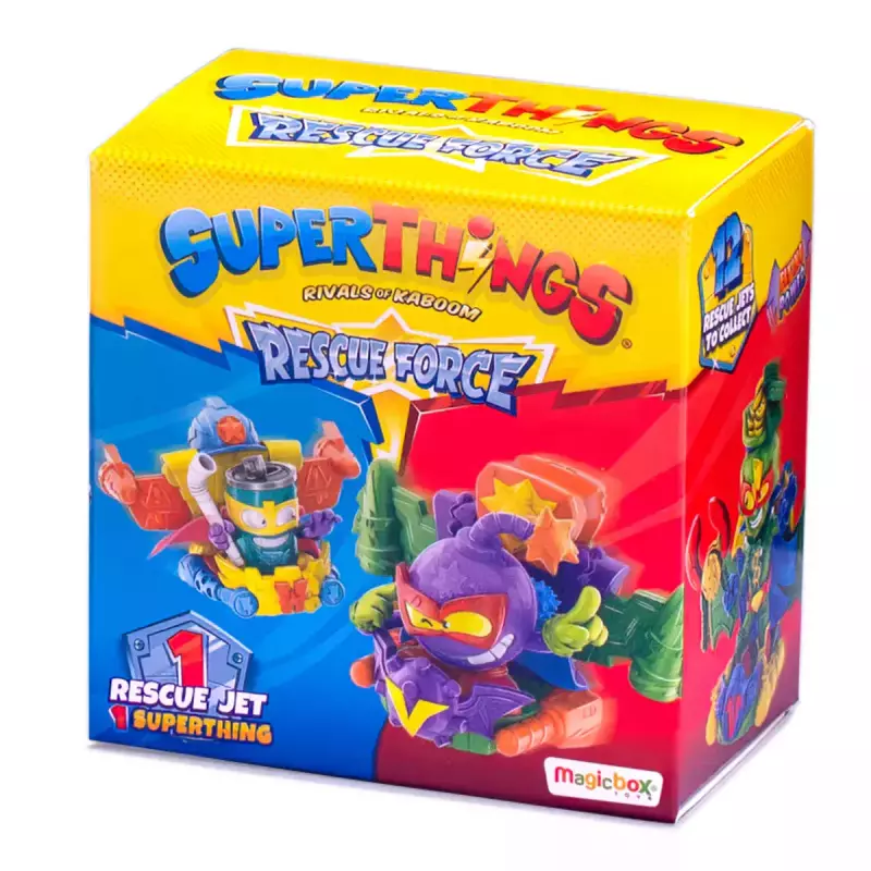 SuperThings. Rescue Force, pojazd i figurka