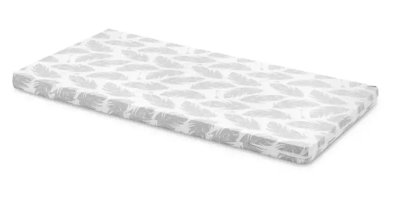 Wkład do łóżeczka szare piórka 120x60cm
