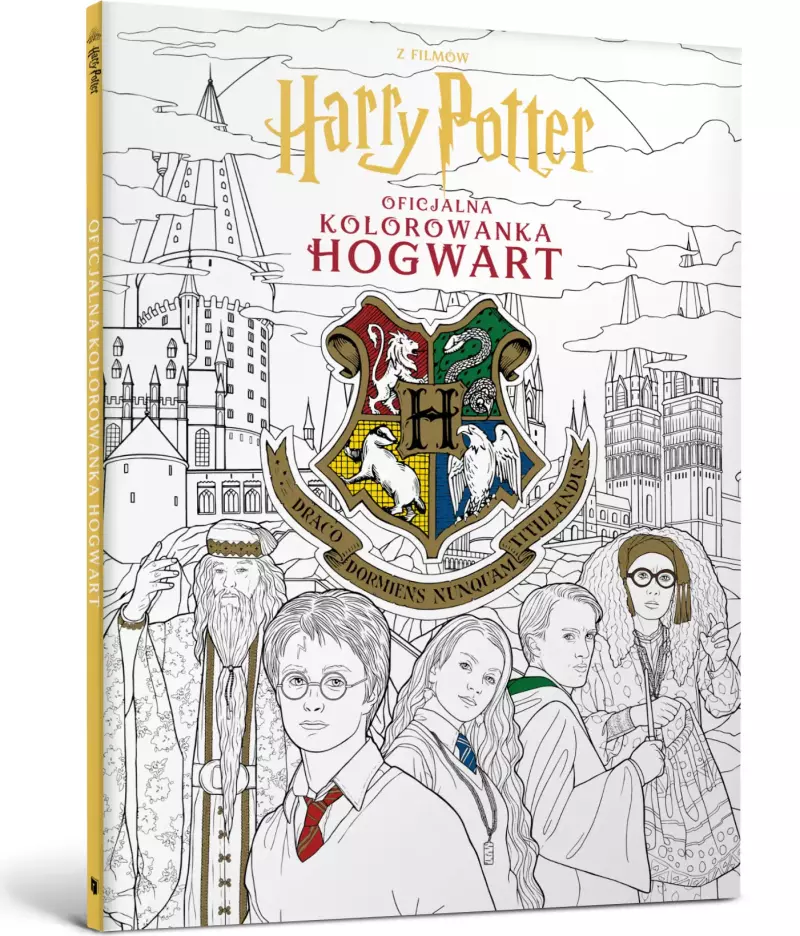 Harry Potter. Oficjalna kolorowanka. Hogwart Harry Potter. Oficjalna kolorowanka. Hogwart