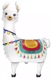 Balon foliowy, lama (93 cm) - zdjęcie