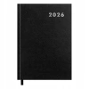 Kalendarz książkowy 2026 A5 Easy czarny - zdjęcie
