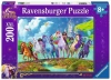 Puzzle XXL 200 Unicorn Academy - zdjęcie