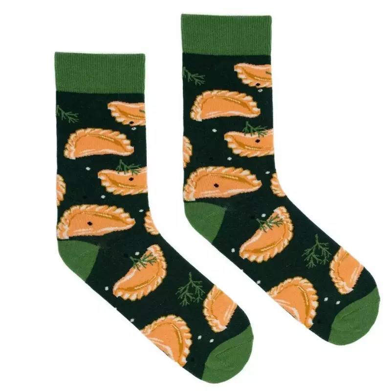 Skarpetki pierogi zielone 42-46
