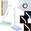 Lampka na biurko biurkowa LED USB dotykowa podświetlana RGB regulacja światła - zdjęcie