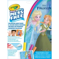 Crayola Kolorowanka dla dzieci i 4 niebrudzące magiczne flamastry Color Wonder Mess Free Kraina Lodu 3+, zdjęcie 6