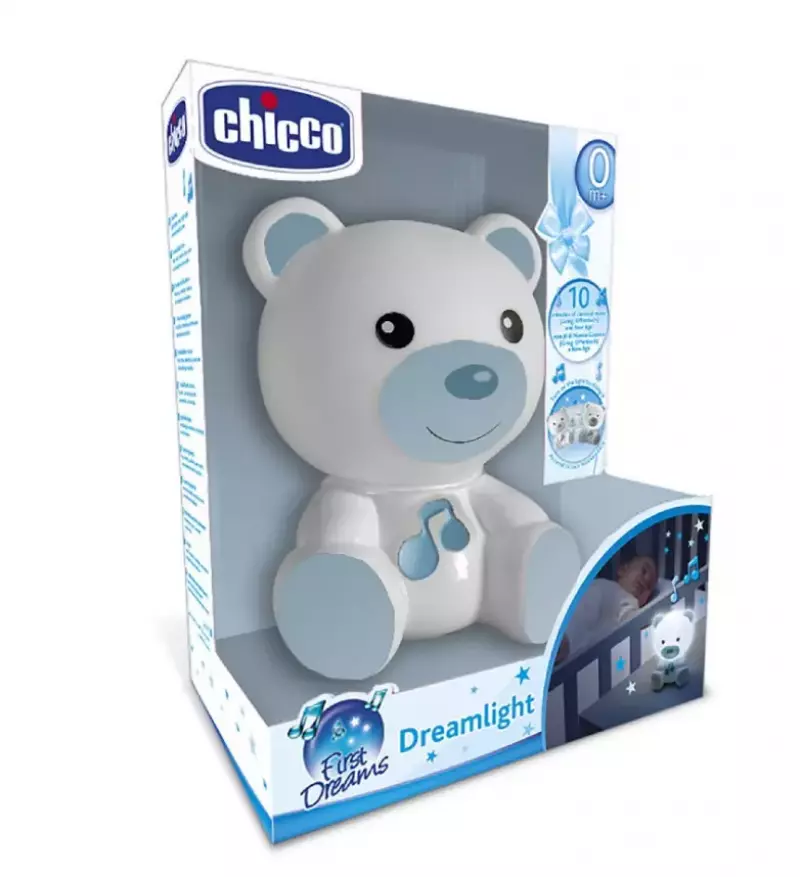 First Dreams. Nocna lampka Słodkie sny, niebieska