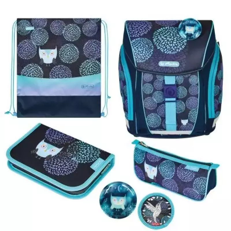 Tornister Filolight Plus Flower Owl Tornister Filolight Plus Flower Owl