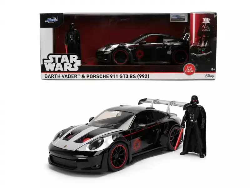 Jada Star Wars Porsche 911 GT3 1:24+fig