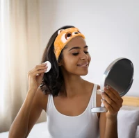 Pluszowa opaska do makijażu -Panda Czerwona Ru - Adoramals, zdjęcie 8