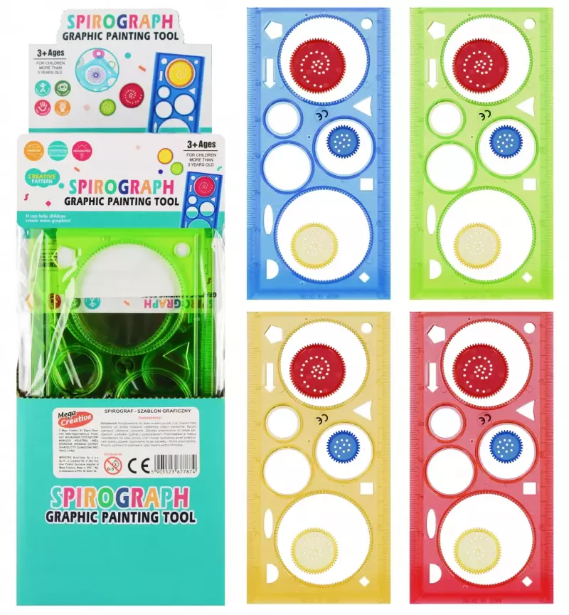 Szablon Kresl Spirograf Mc Disp 24/120/240