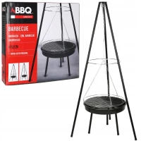 Grill Ogrodowy Wiszący na Trójnogu 52CM, zdjęcie 2