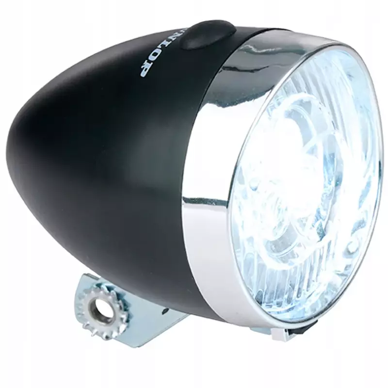 Lampka Rowerowa Przednia 3 LED Dunlop