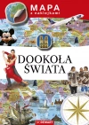 Mapy z naklejkami. Dookoła świata - zdjęcie
