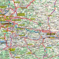 Polska mapa samochodowa składana dwustronna WYDANIE 2026 ArtGlob, zdjęcie 7