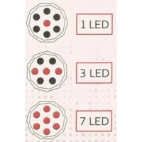 Latarka Czołowa Turystyczna 7 LED Redcliffs, zdjęcie 6
