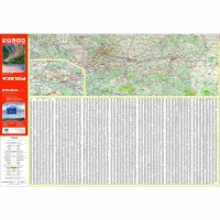 Polska mapa samochodowa składana dwustronna WYDANIE 2026 ArtGlob, zdjęcie 13