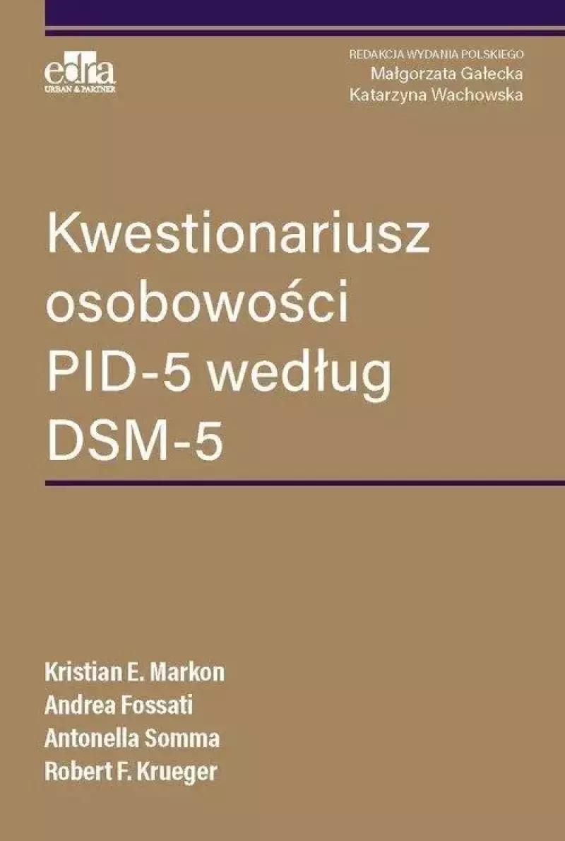Kwestionariusz osobowości PID-5 według DSM-5
