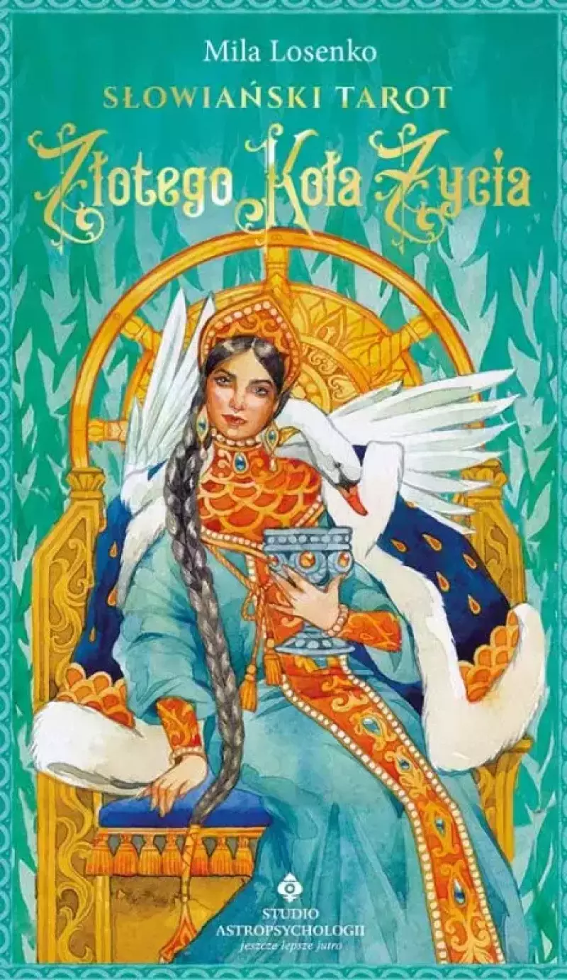 Słowiański Tarot Złotego Koła Życia. 78 kart + książka