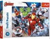 Puzzle 200 elementów. Disney Marvel. The Avengers. Waleczni Avengersi - zdjęcie