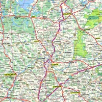 Polska mapa samochodowa składana dwustronna WYDANIE 2026 ArtGlob, zdjęcie 5