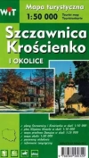 Mapa turystyczna Szczawnicy, Krościenka i okolic w skali 1:50 000 - zdjęcie