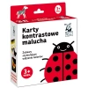 Karty kontrastowe malucha. 3+ miesięcy - zdjęcie