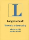 Słownik uniwersalny włosko-polski, polsko-włoski - zdjęcie