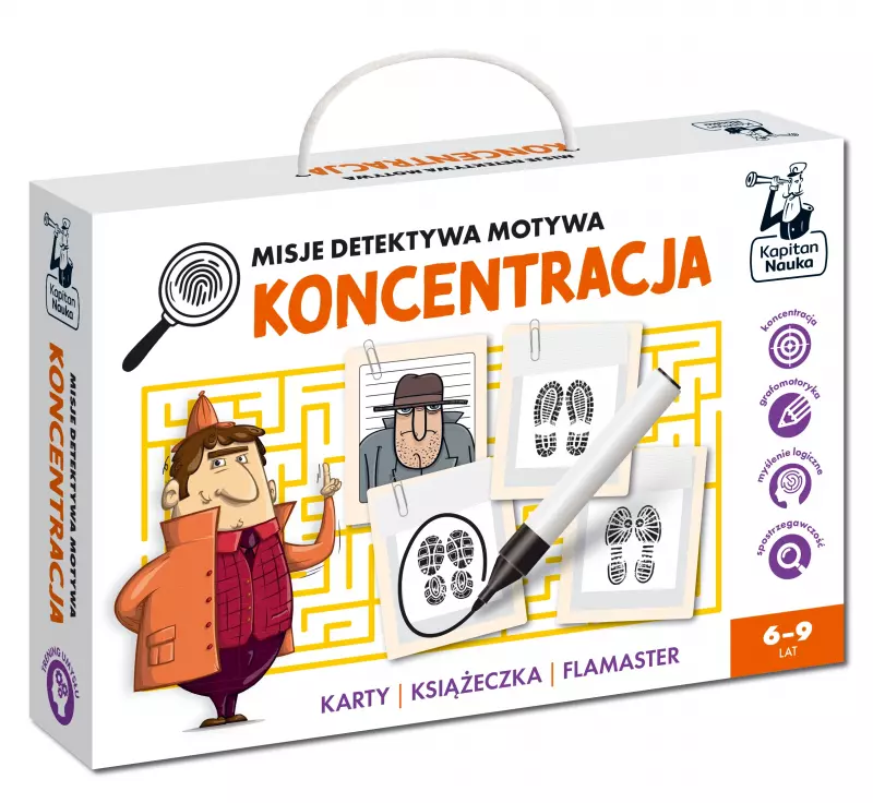 Misje detektywa Motywa. Koncentracja. Kapitan Nauka Misje detektywa Motywa. Koncentracja. Kapitan Nauka