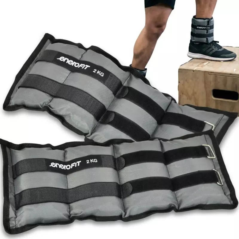 Obciążenie na Przeguby Szare 4KG (2x2KG) Enero Fit