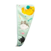Turban do włosów z mikrofibry, Beans & Co Cats, zdjęcie 4