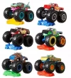 Hot Wheels. FYJ44 Monster Trucks. Pojazd z dodatkowym autkiem, mix wzorów - zdjęcie